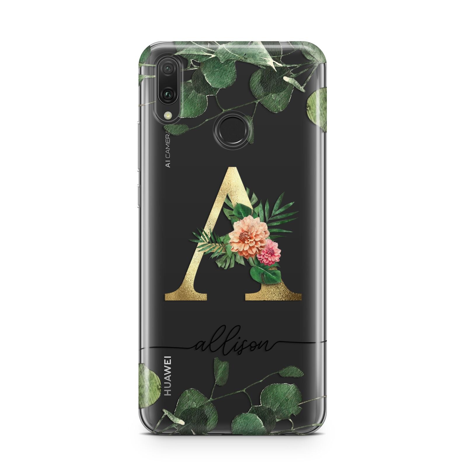 Personalised Forest Monogram Huawei Y9 2019