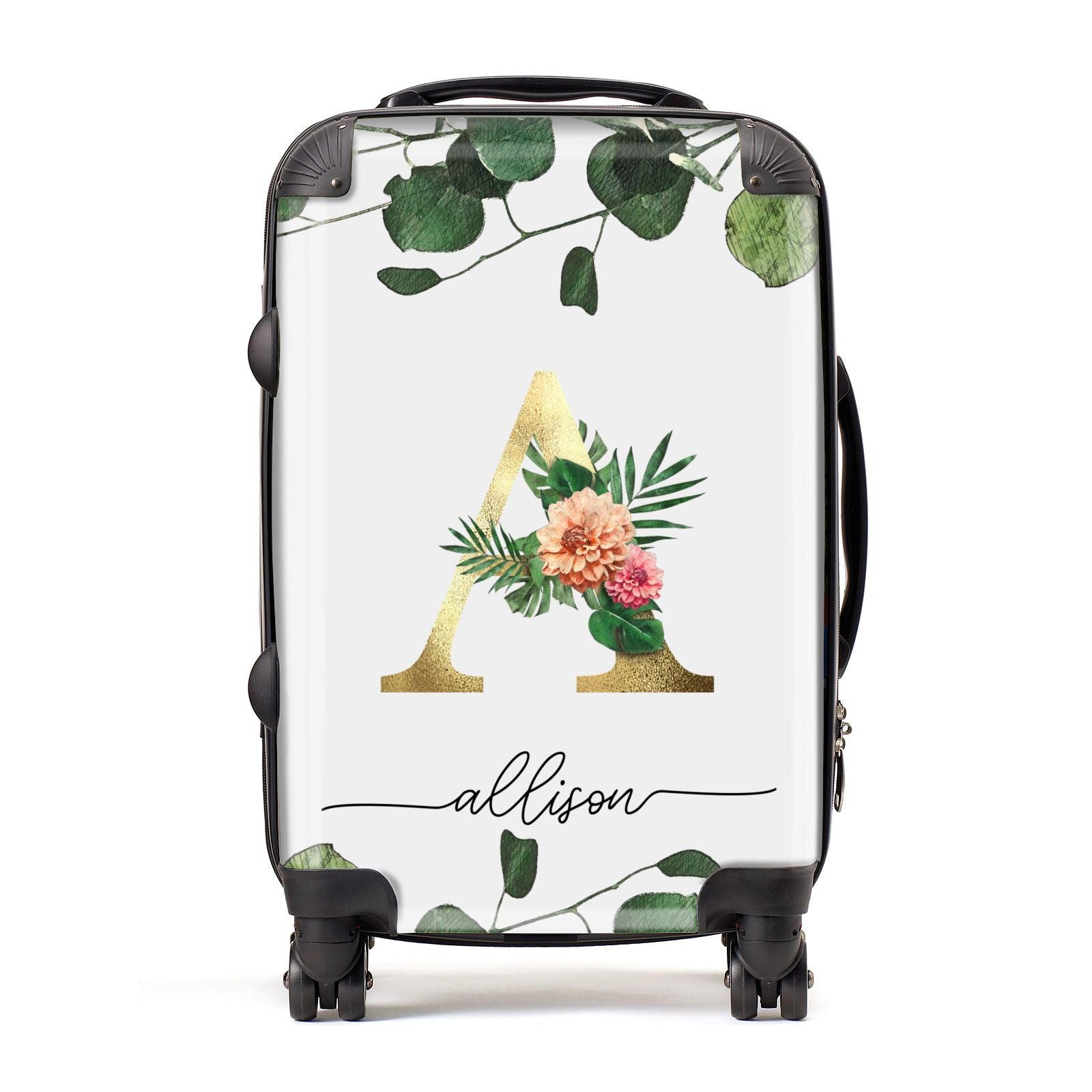 Personalised Forest Monogram Suitcase