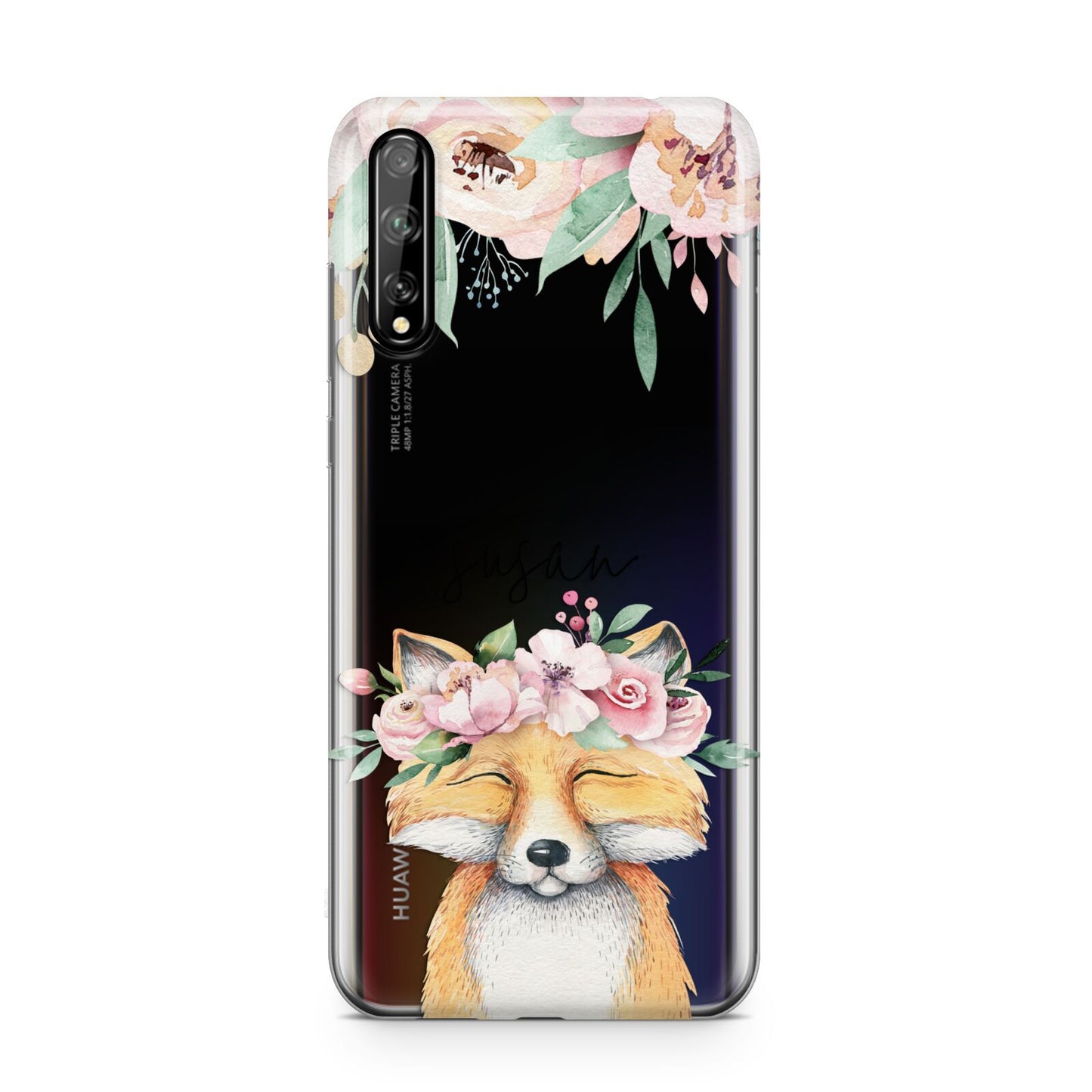 Personalised Fox Huawei Enjoy 10s Phone Case