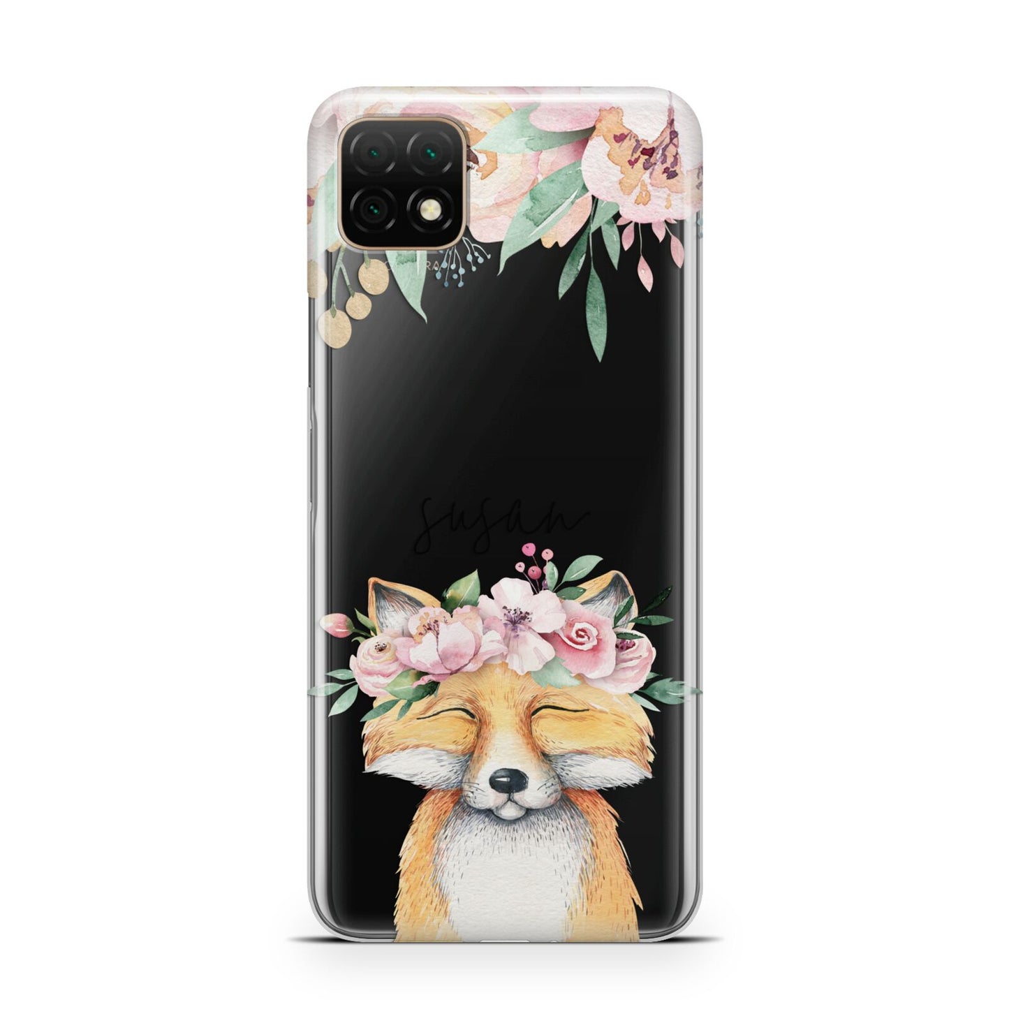 Personalised Fox Huawei Enjoy 20 Phone Case