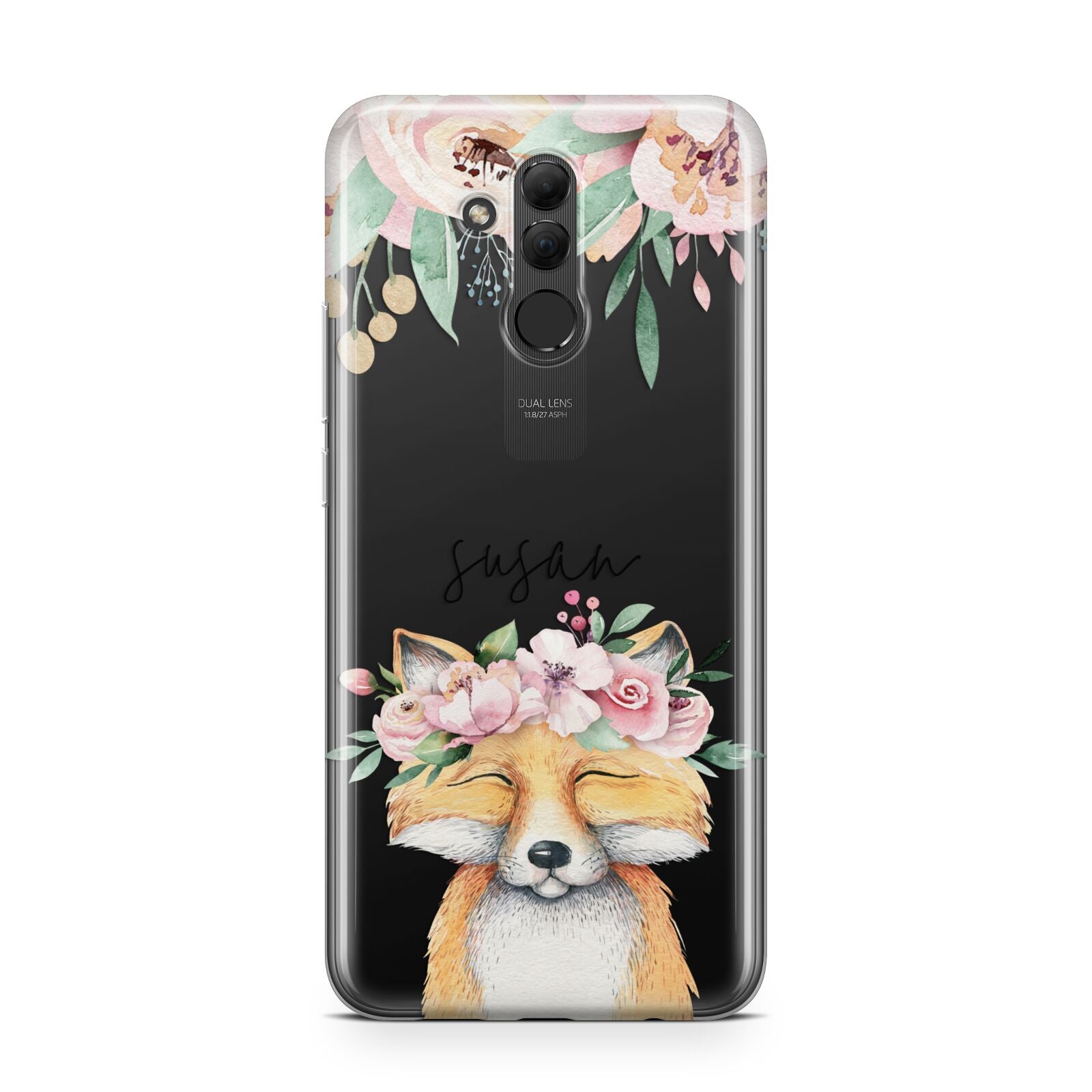 Personalised Fox Huawei Mate 20 Lite