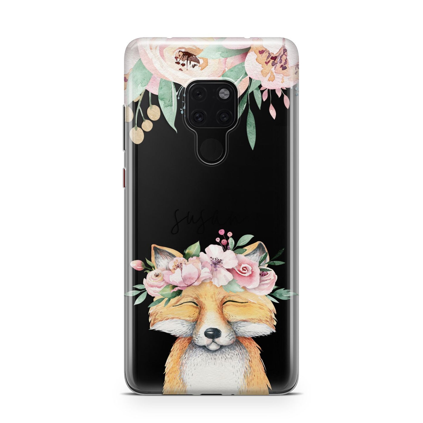 Personalised Fox Huawei Mate 20 Phone Case