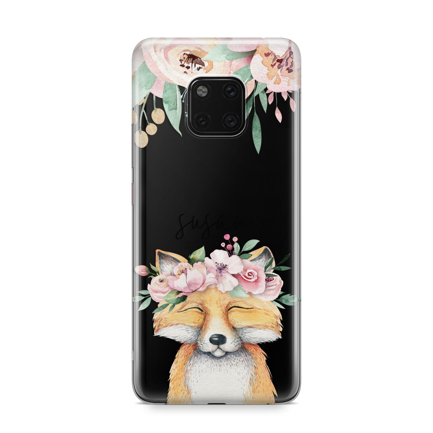 Personalised Fox Huawei Mate 20 Pro Phone Case