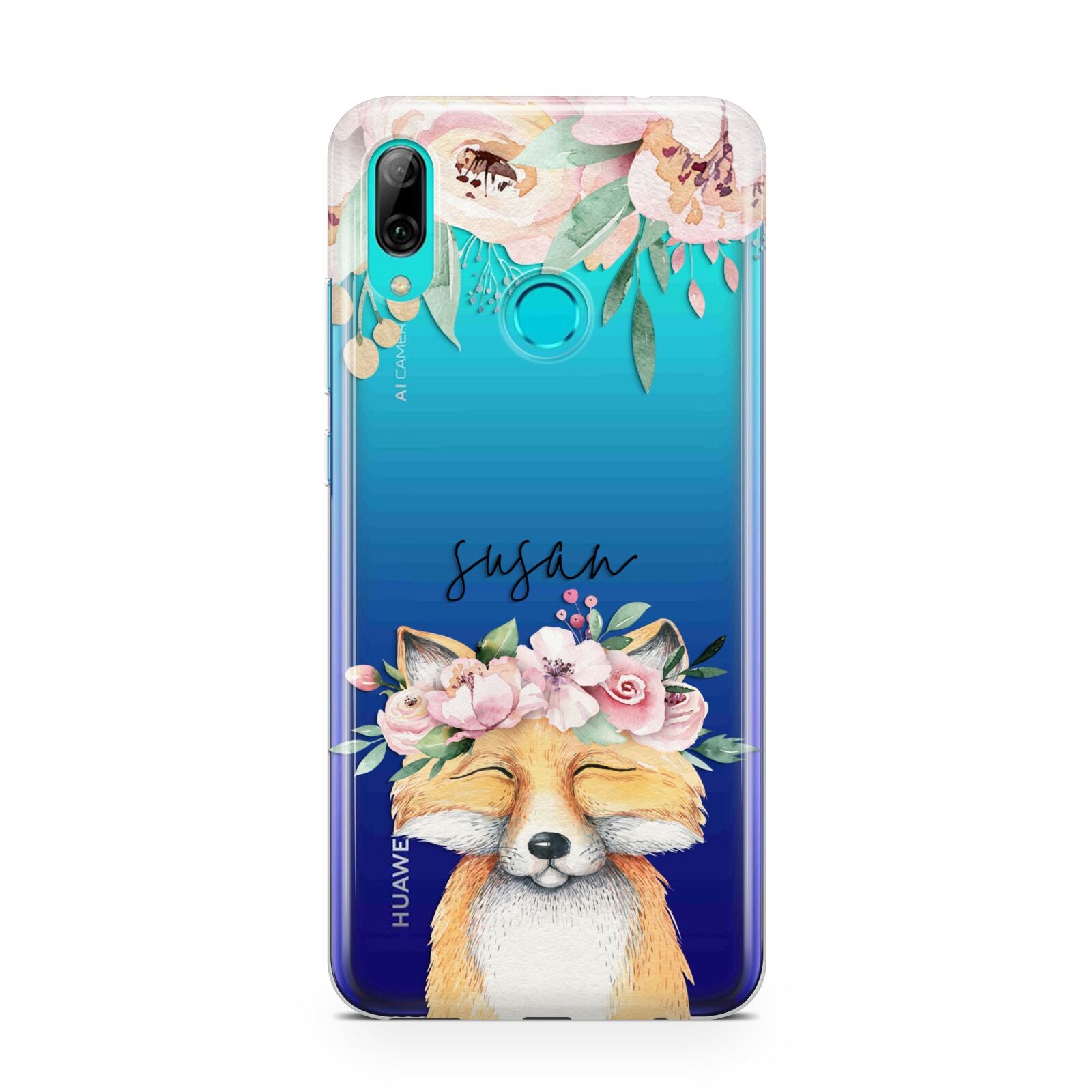 Personalised Fox Huawei P Smart 2019 Case