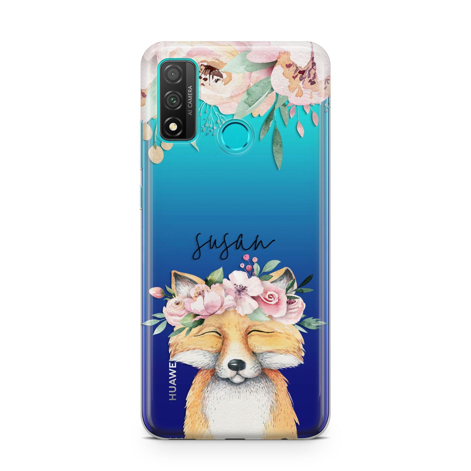 Personalised Fox Huawei P Smart 2020