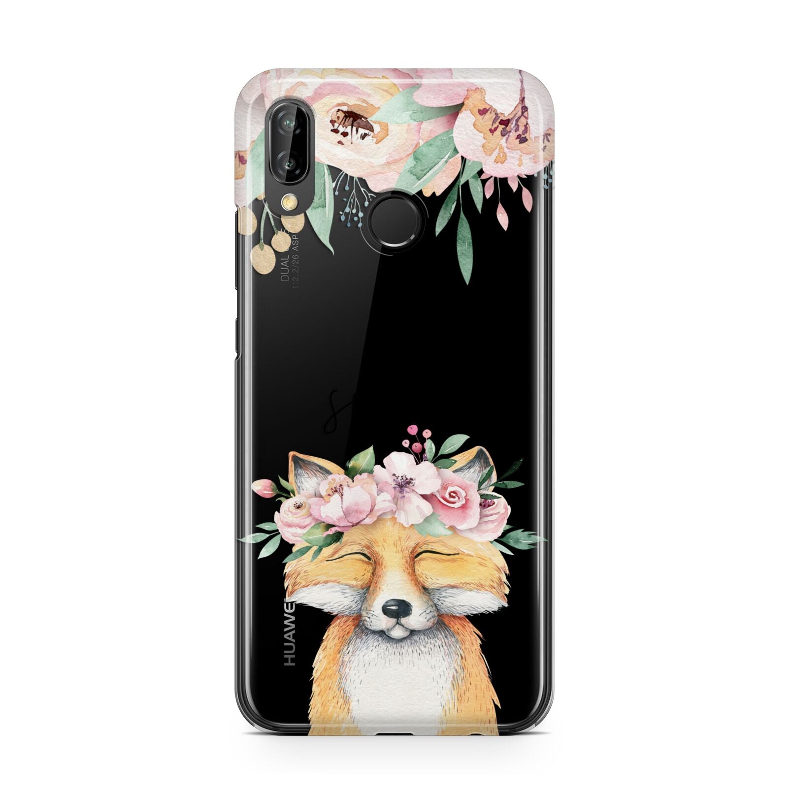 Personalised Fox Huawei P20 Lite Phone Case