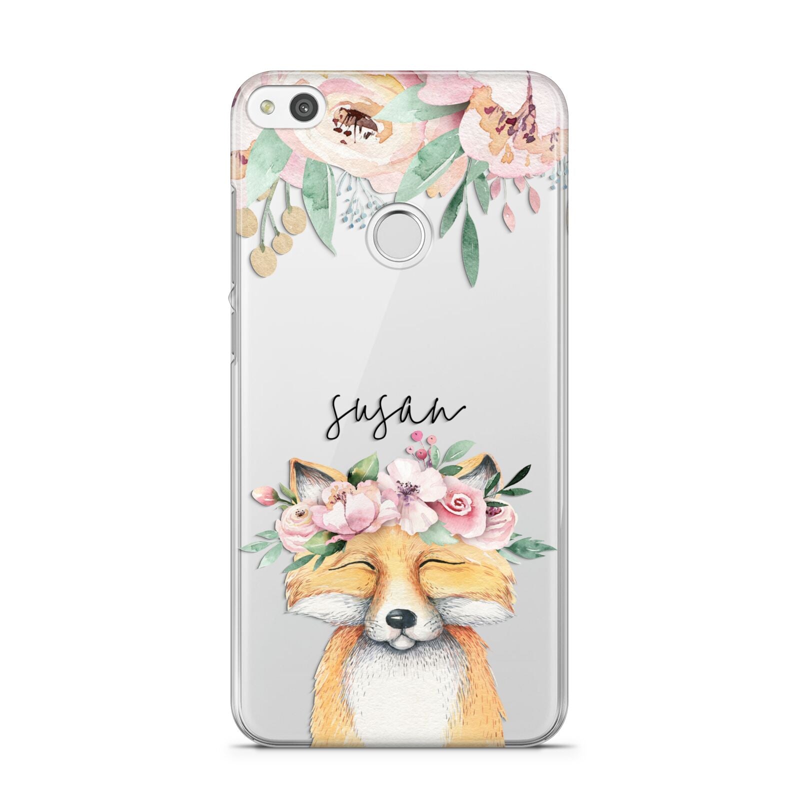 Personalised Fox Huawei P8 Lite Case