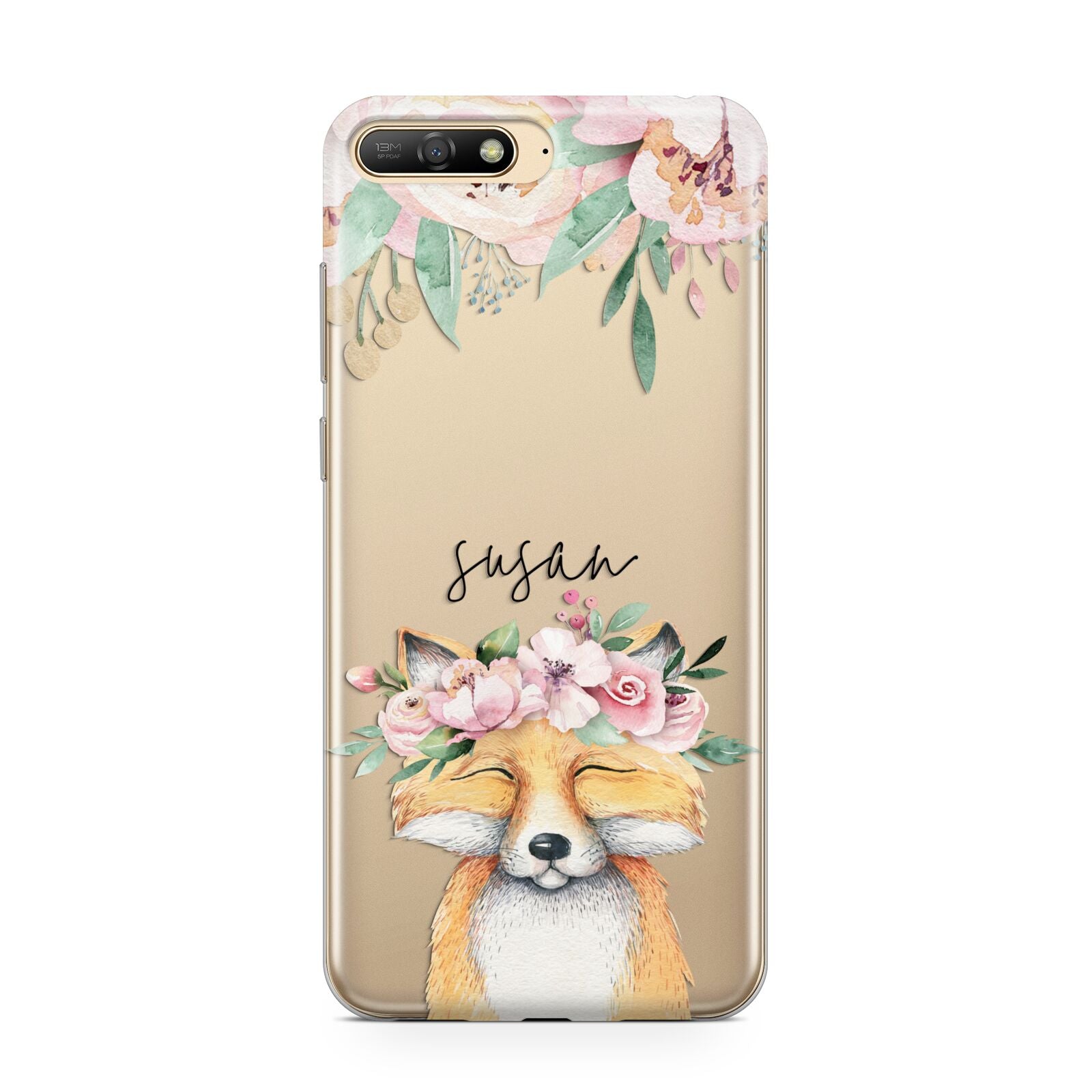 Personalised Fox Huawei Y6 2018