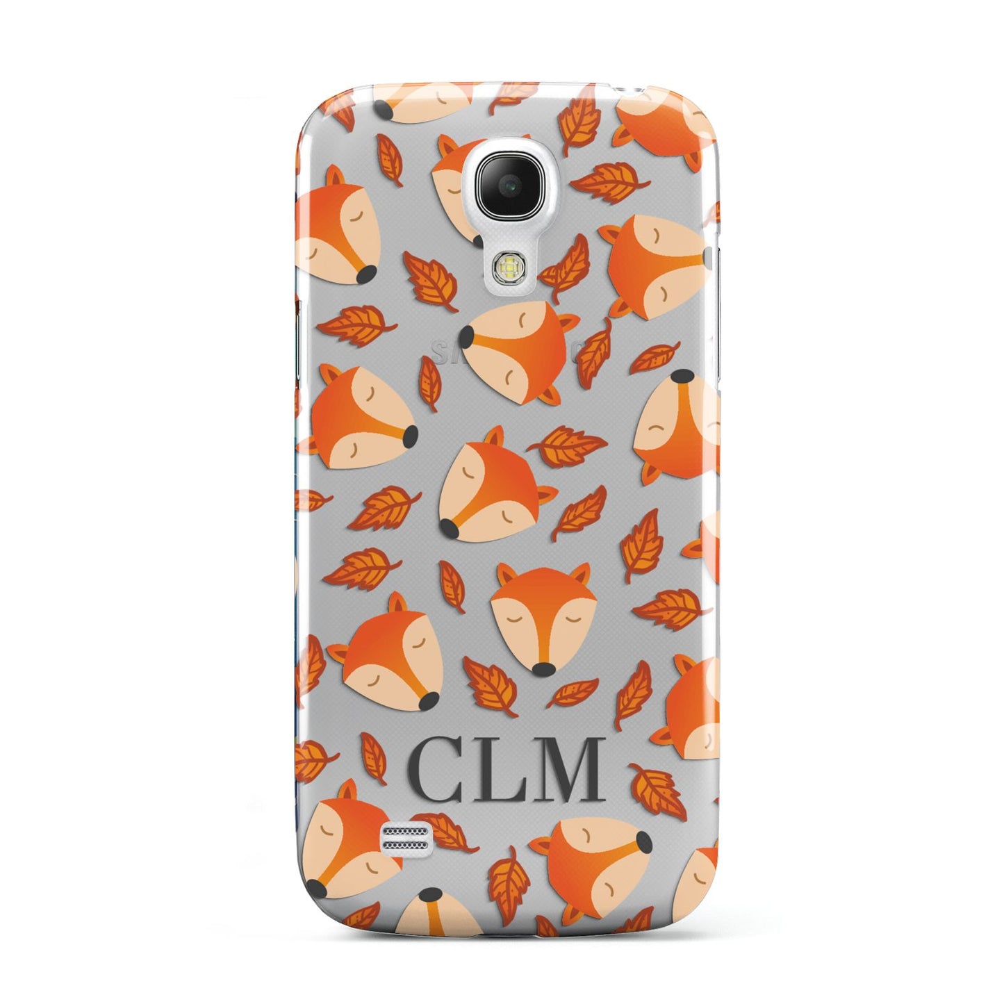 Personalised Fox Initials Samsung Galaxy S4 Mini Case