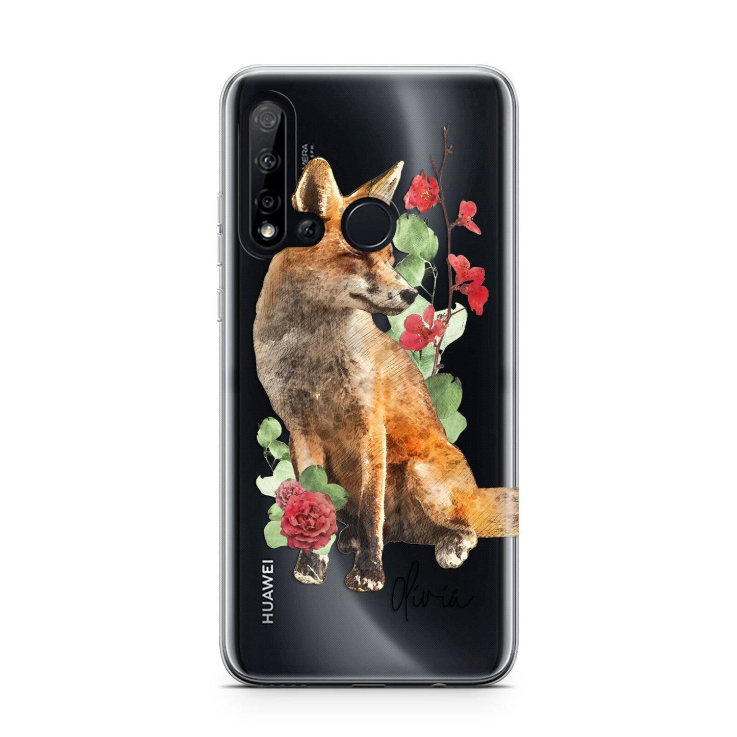 Personalised Fox Name Huawei P20 Lite 5G Phone Case