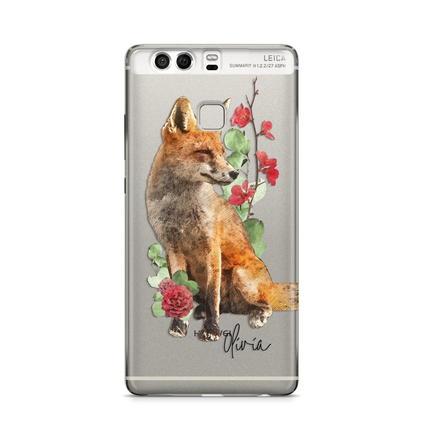 Personalised Fox Name Huawei P9 Case