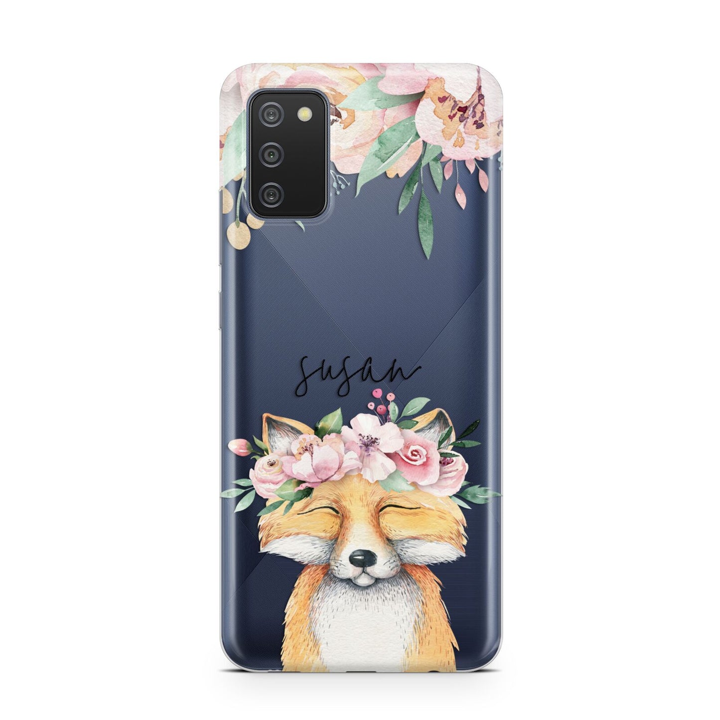 Personalised Fox Samsung A02s Case