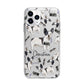Personalised French Bulldog Apple iPhone 11 Pro Max in Silver with Bumper Case