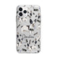 Personalised French Bulldog Apple iPhone 11 Pro in Silver with Bumper Case