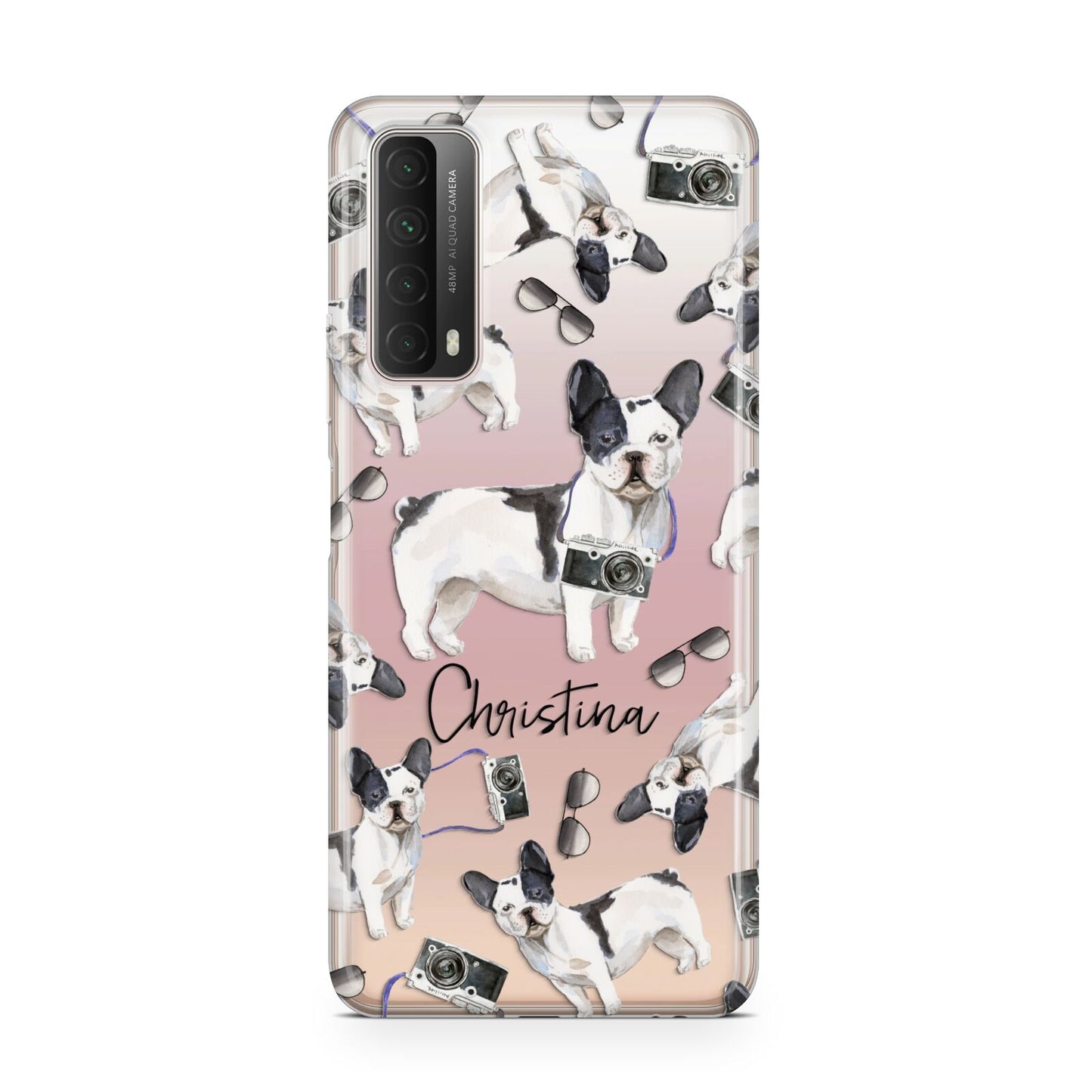 Personalised French Bulldog Huawei P Smart 2021