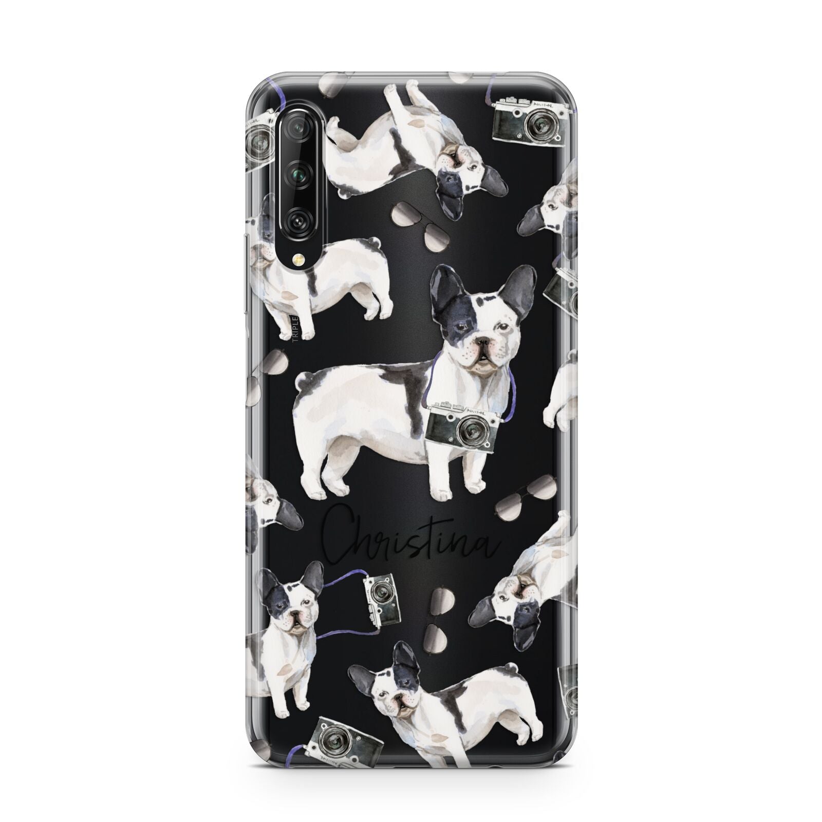 Personalised French Bulldog Huawei P Smart Pro 2019