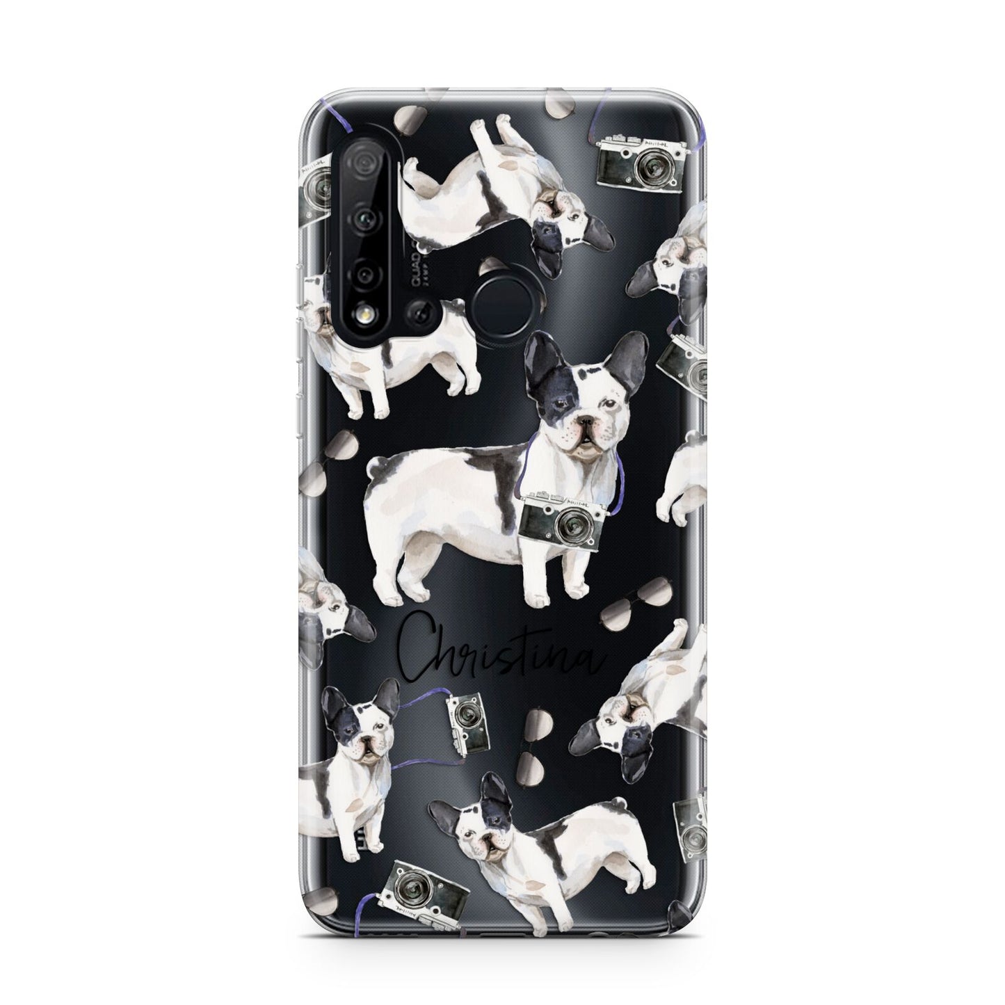 Personalised French Bulldog Huawei P20 Lite 5G Phone Case