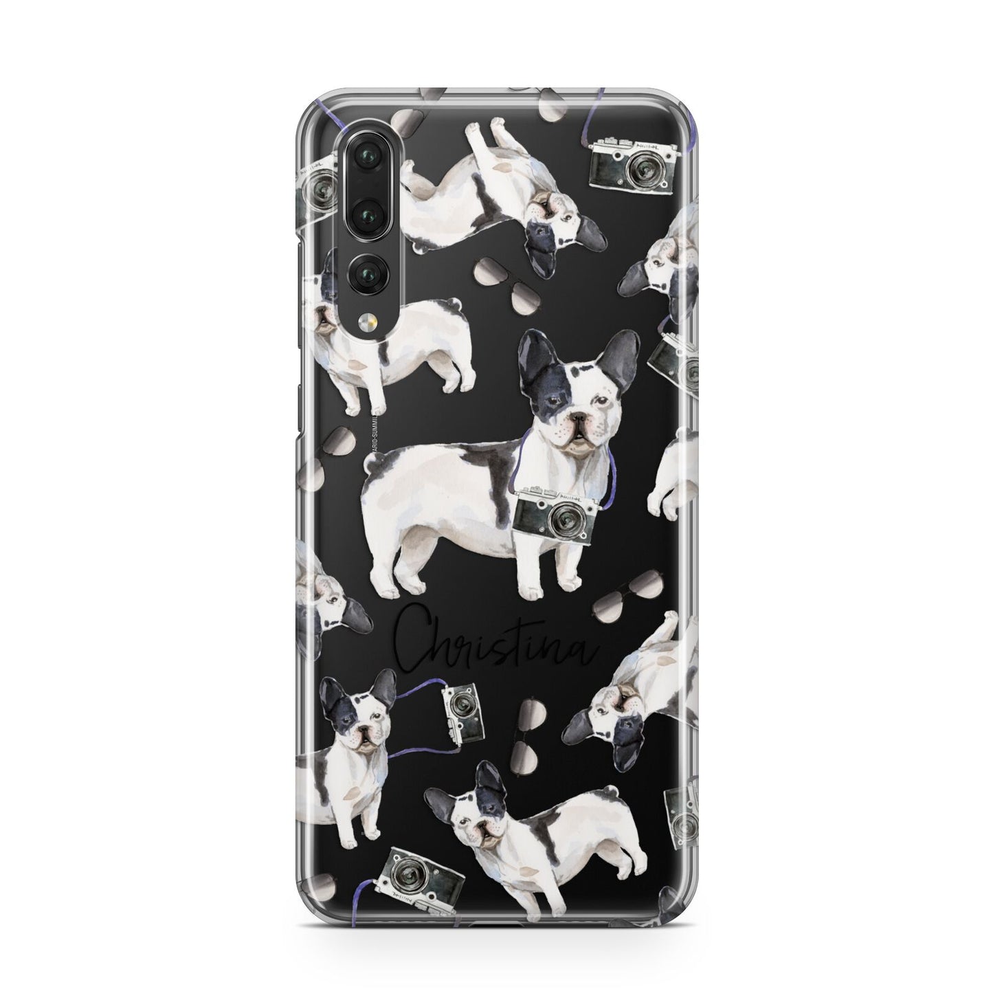 Personalised French Bulldog Huawei P20 Pro Phone Case