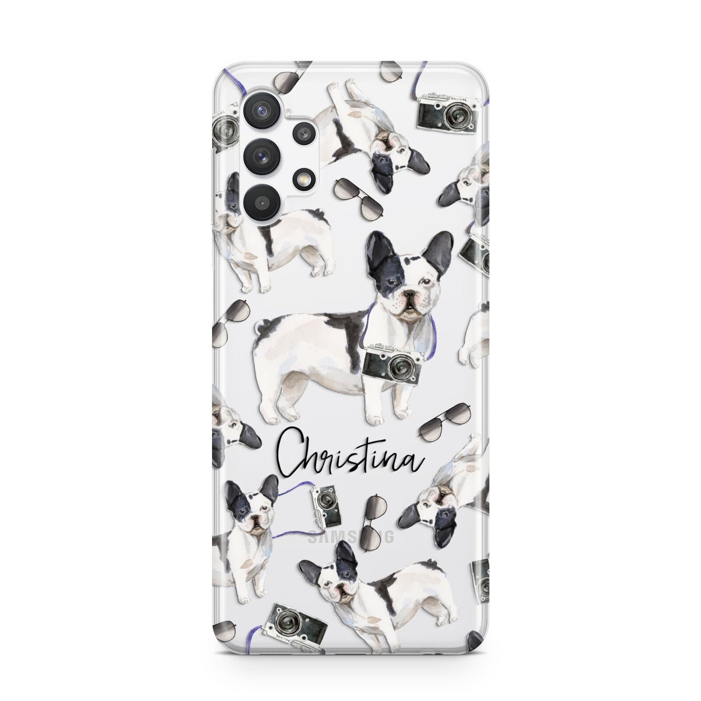 Personalised French Bulldog Samsung A32 5G Case