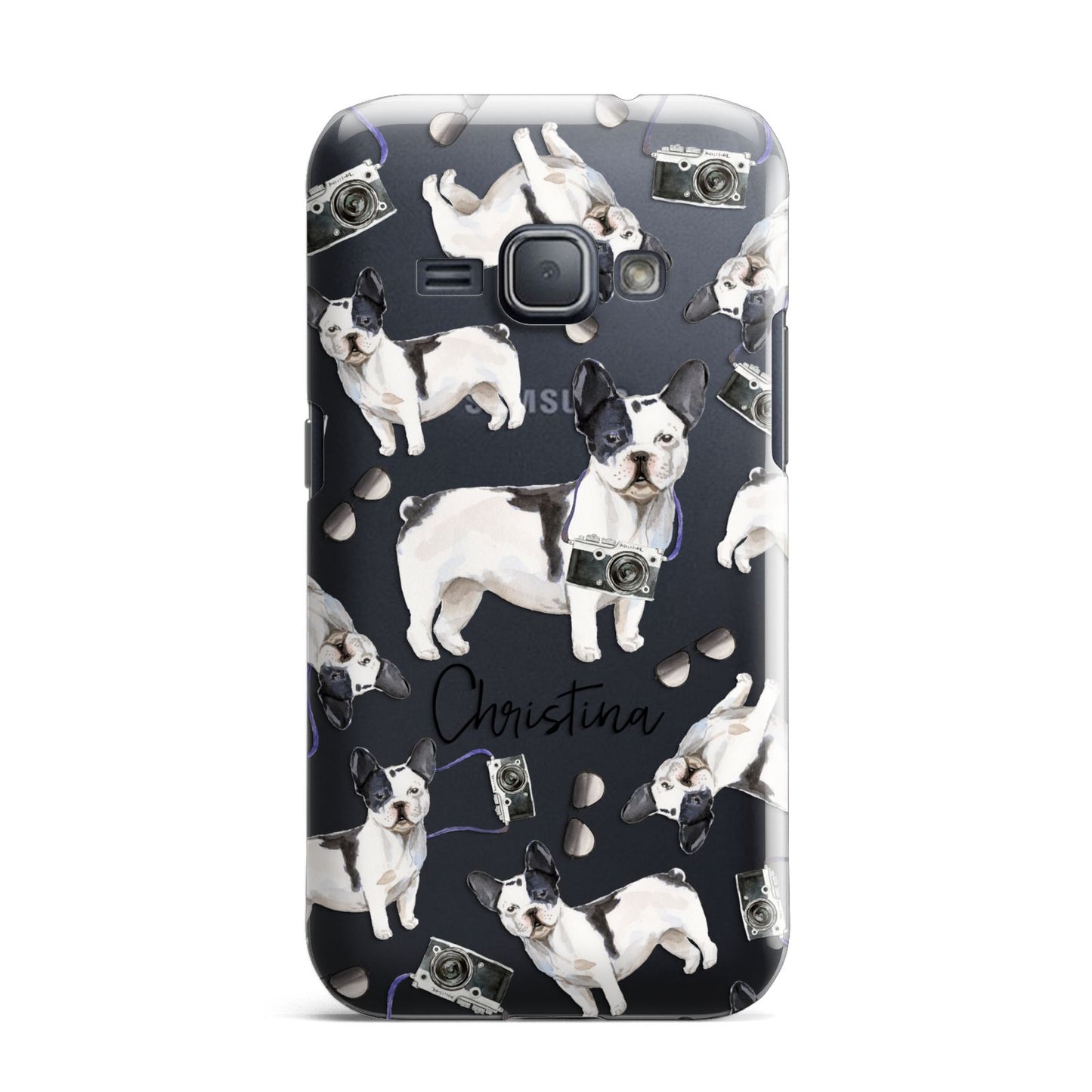 Personalised French Bulldog Samsung Galaxy J1 2016 Case