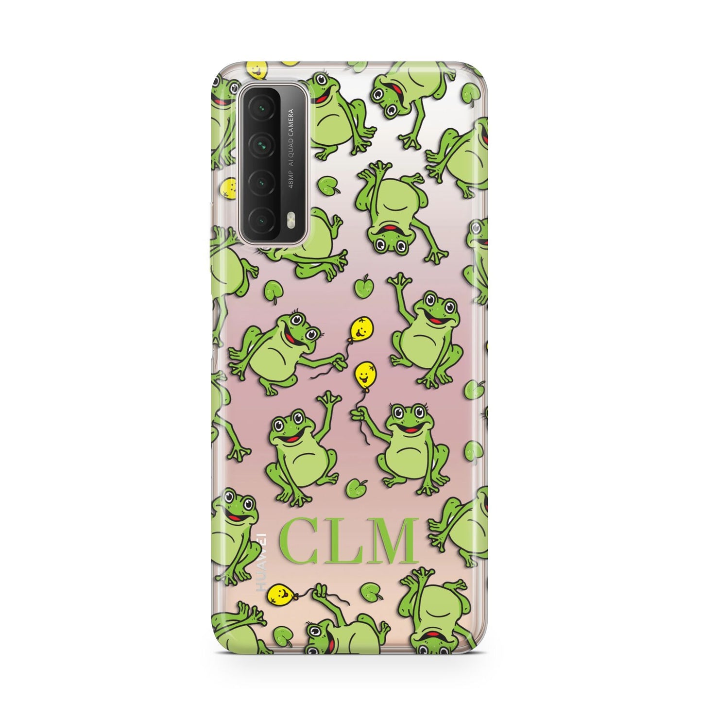 Personalised Frog Initials Huawei P Smart 2021