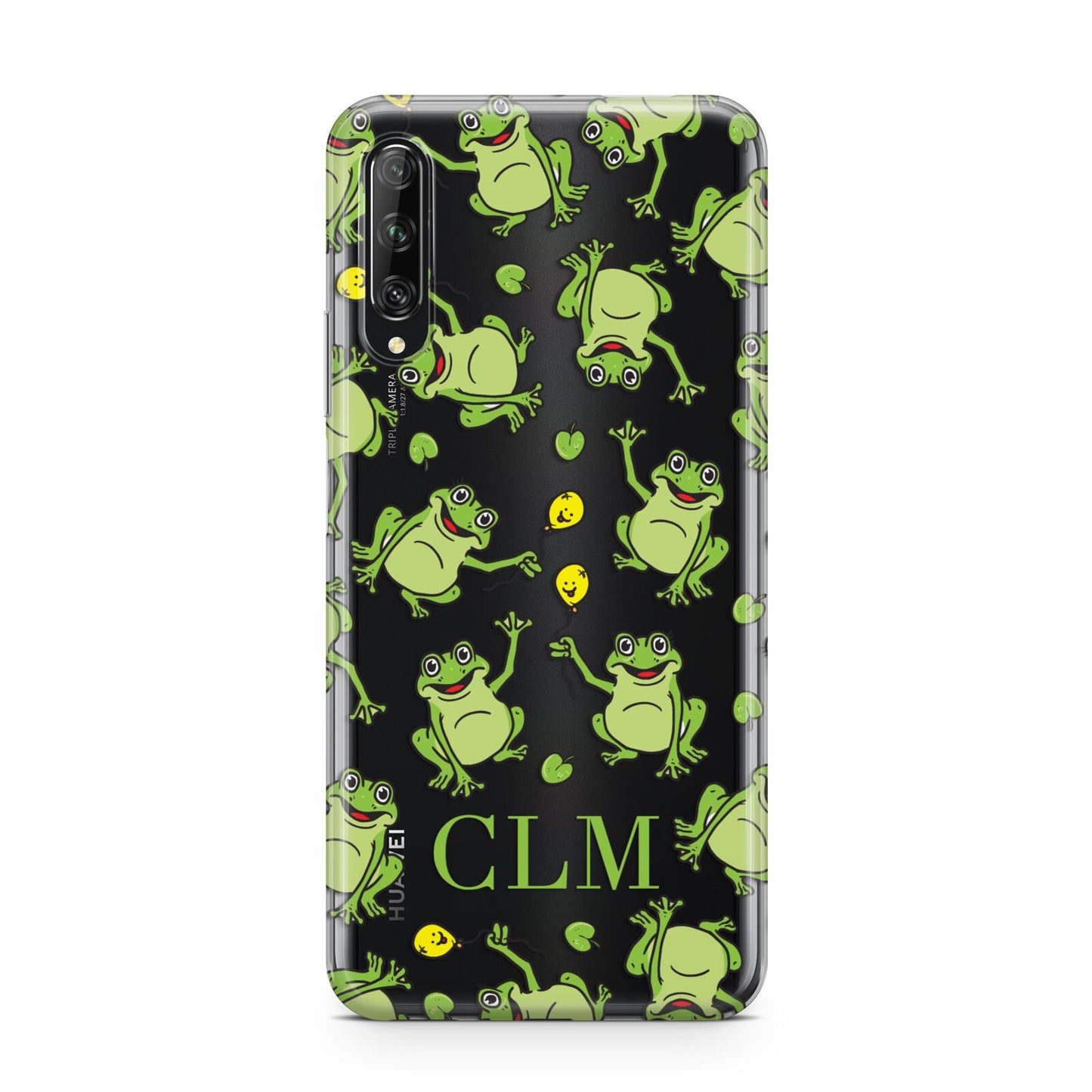 Personalised Frog Initials Huawei P Smart Pro 2019