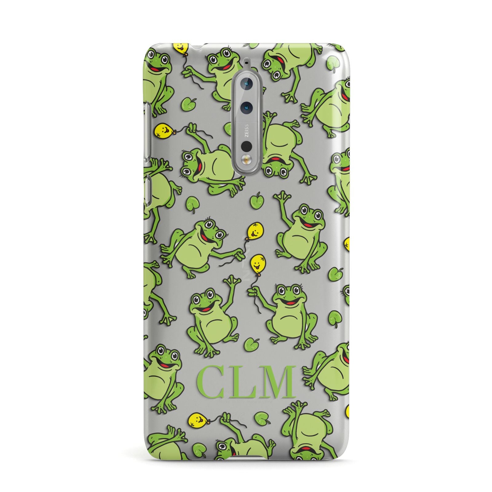 Personalised Frog Initials Nokia Case