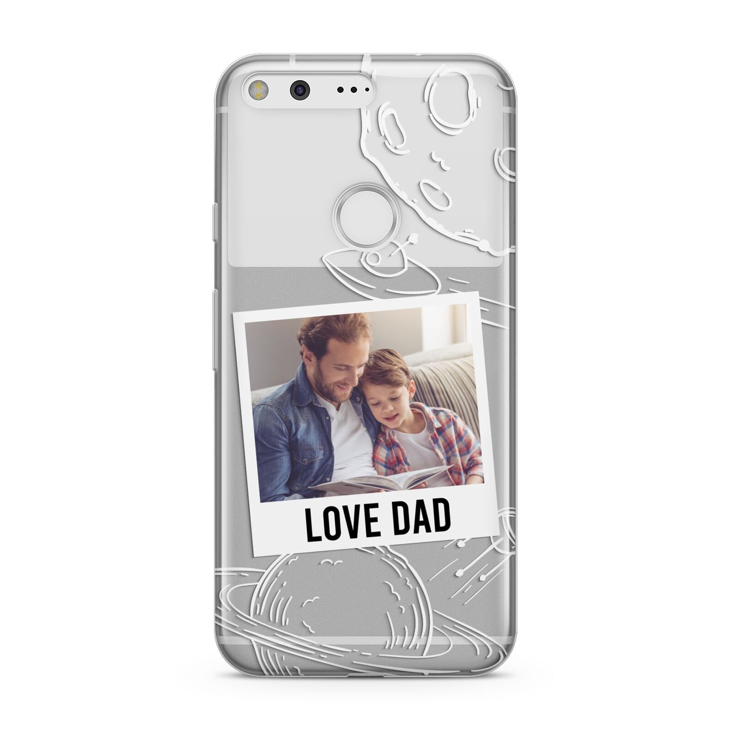 Personalised From Dad Photo Google Pixel Case