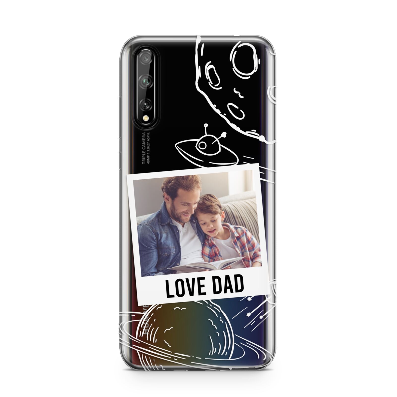 Personalised From Dad Photo Huawei Enjoy 10s Phone Case