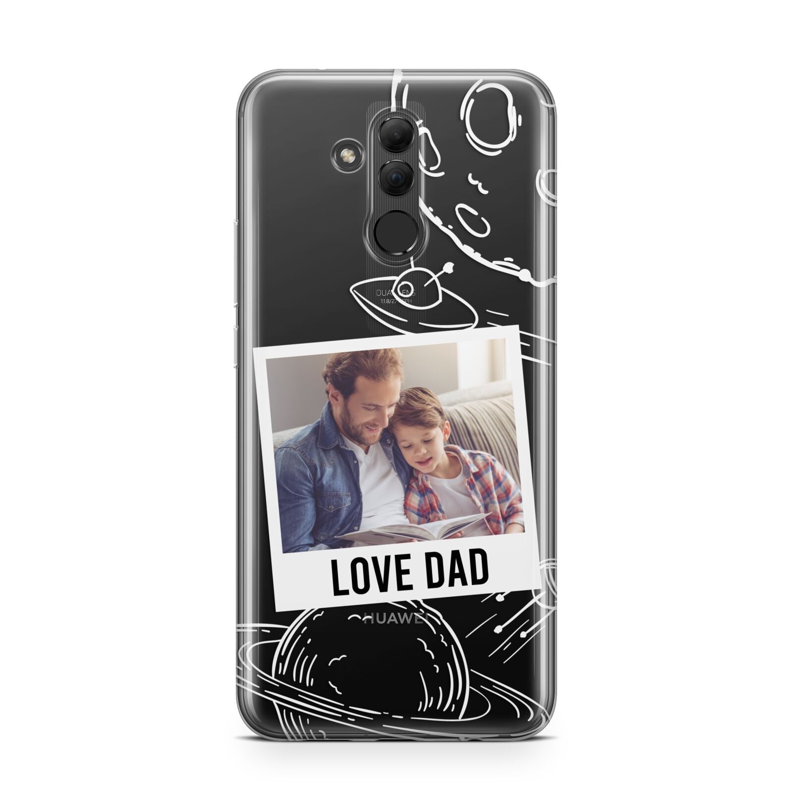 Personalised From Dad Photo Huawei Mate 20 Lite