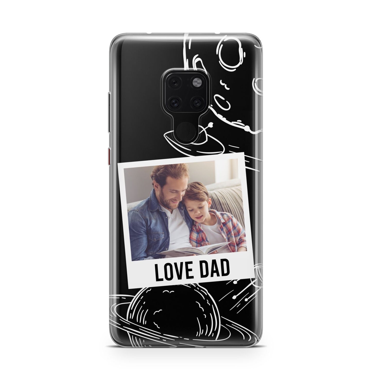 Personalised From Dad Photo Huawei Mate 20 Phone Case