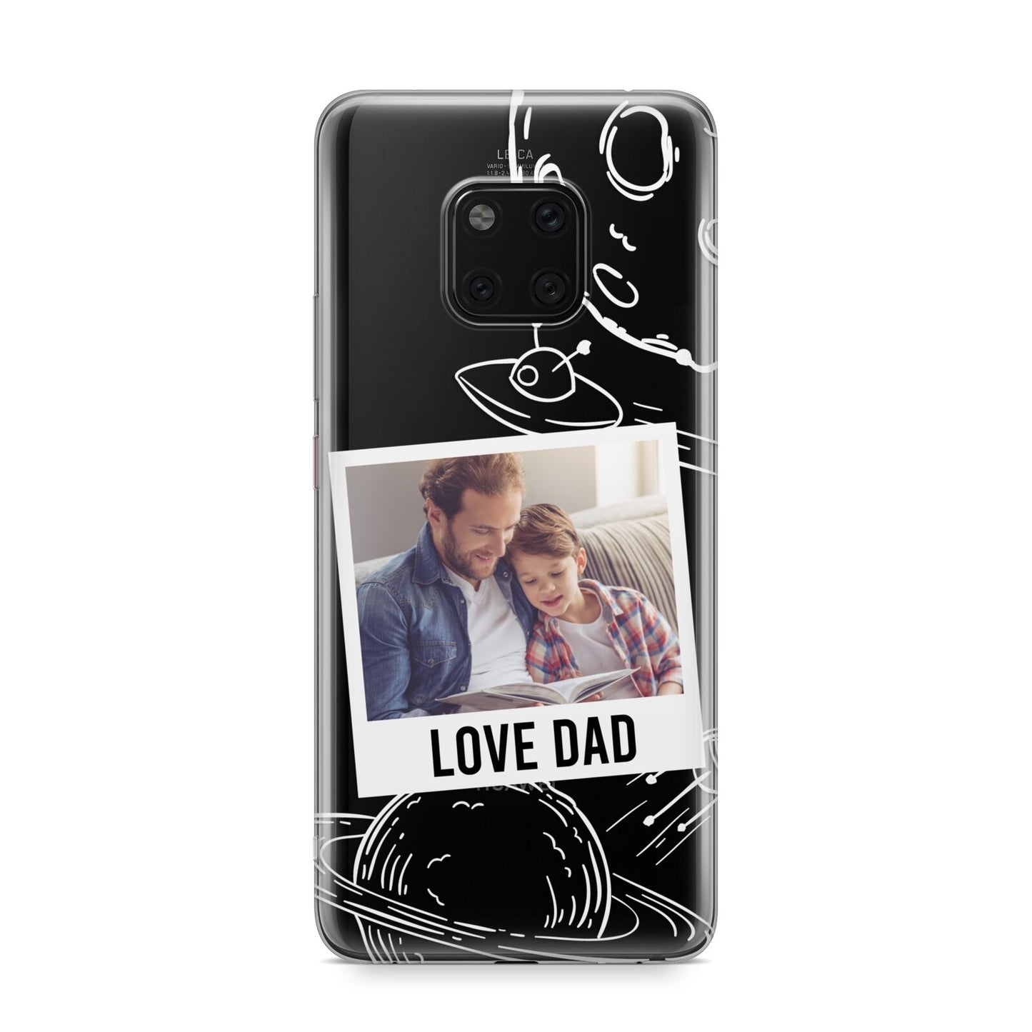 Personalised From Dad Photo Huawei Mate 20 Pro Phone Case