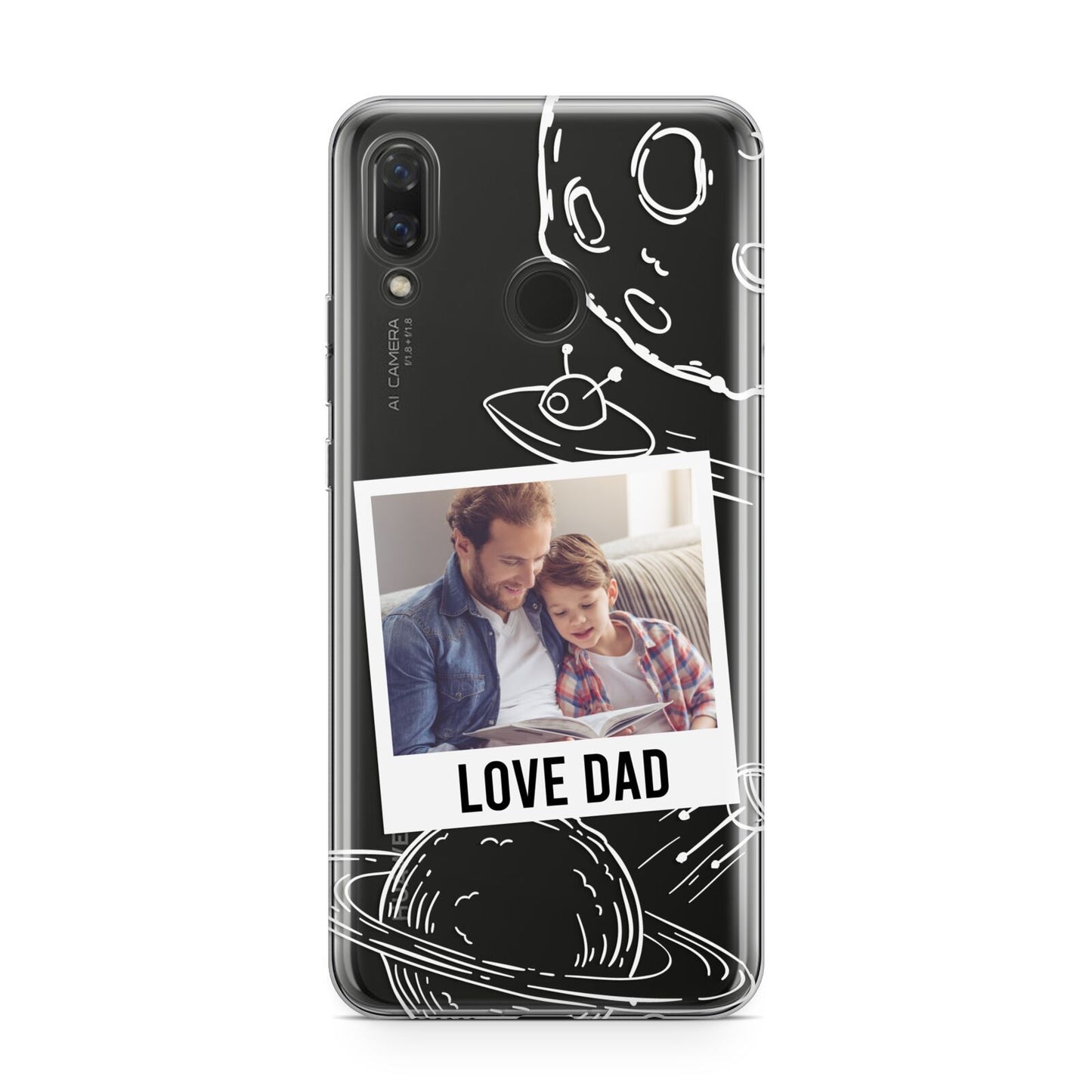 Personalised From Dad Photo Huawei Nova 3 Phone Case