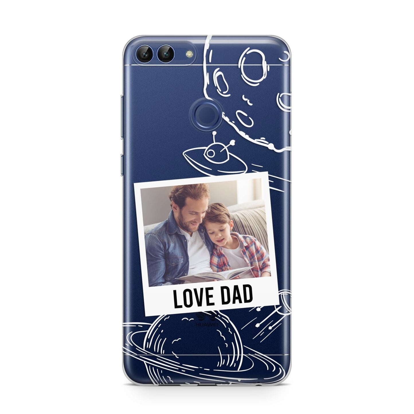 Personalised From Dad Photo Huawei P Smart Case