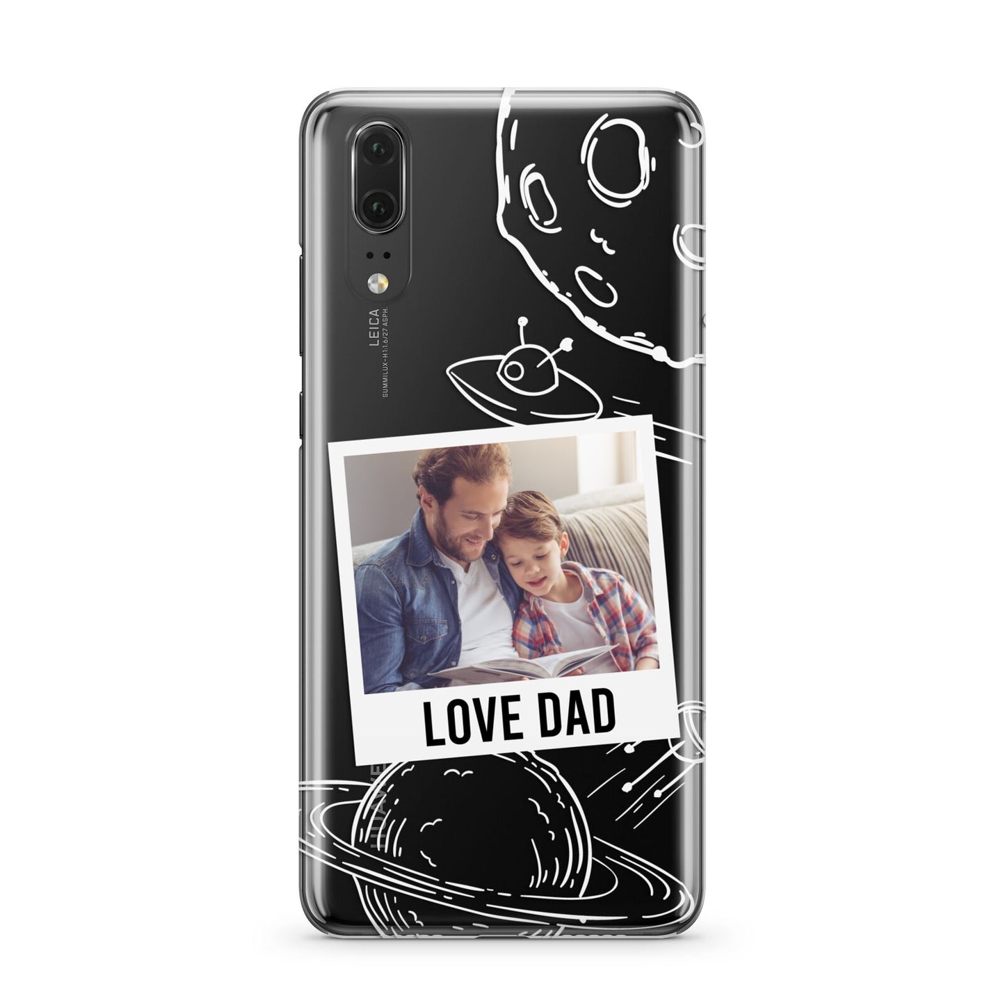 Personalised From Dad Photo Huawei P20 Phone Case