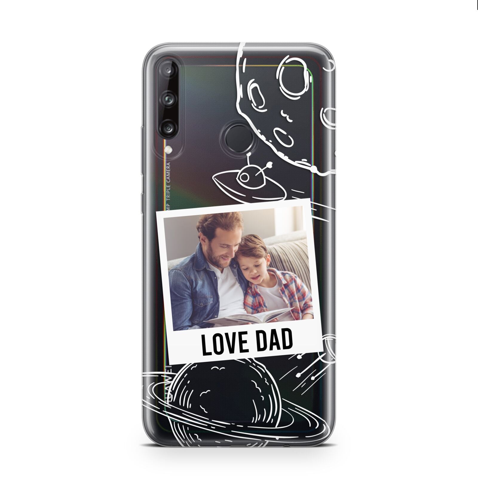 Personalised From Dad Photo Huawei P40 Lite E Phone Case