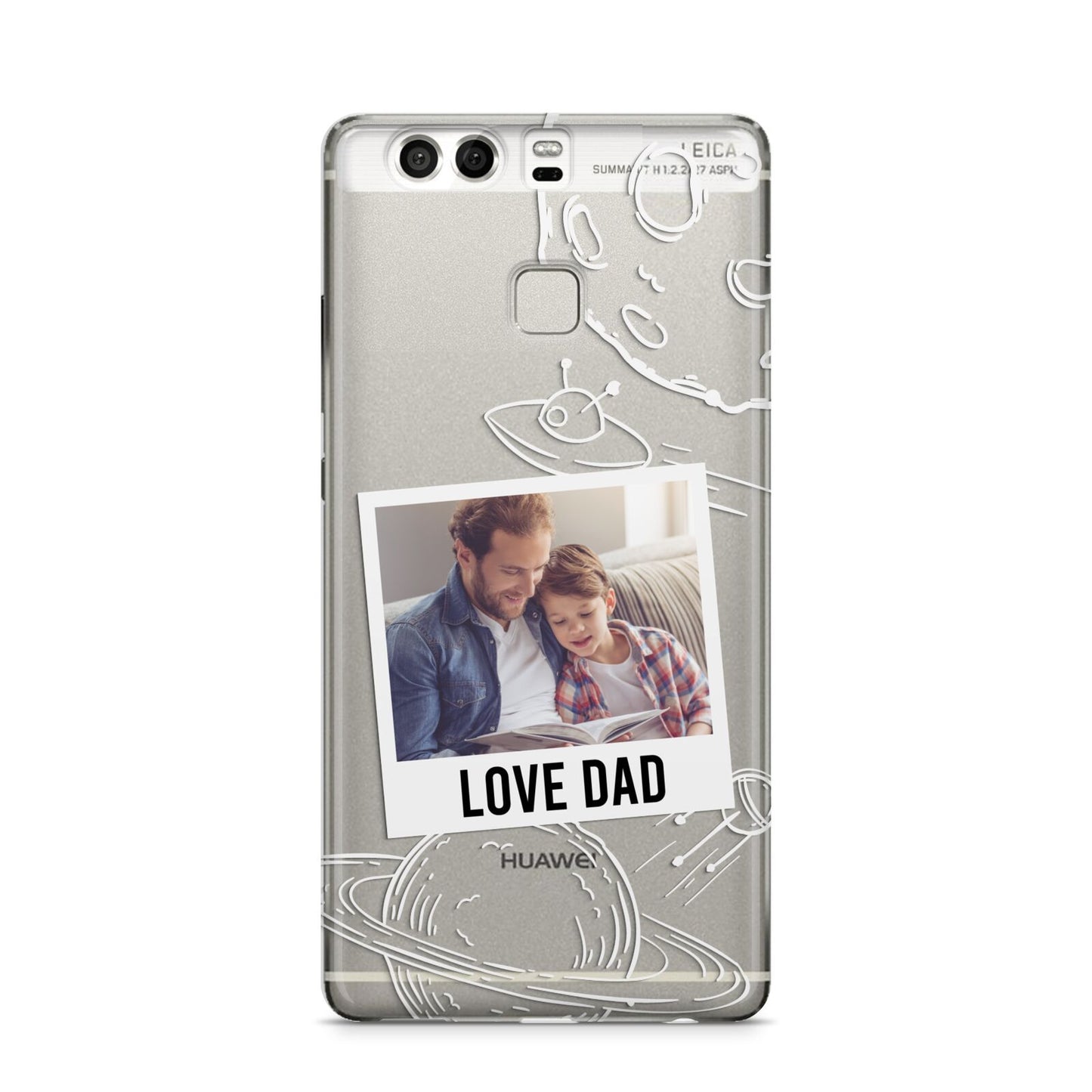 Personalised From Dad Photo Huawei P9 Case