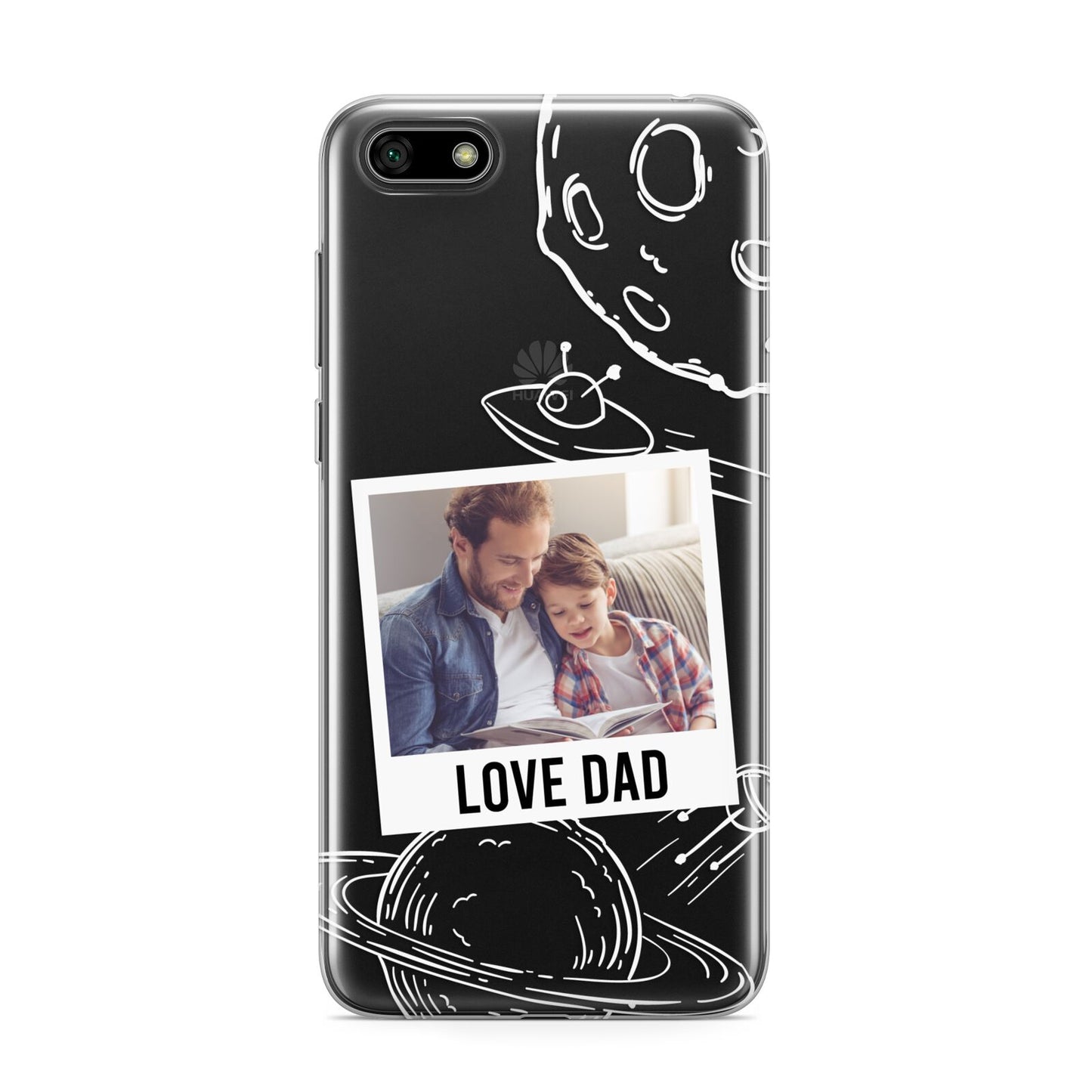 Personalised From Dad Photo Huawei Y5 Prime 2018 Phone Case