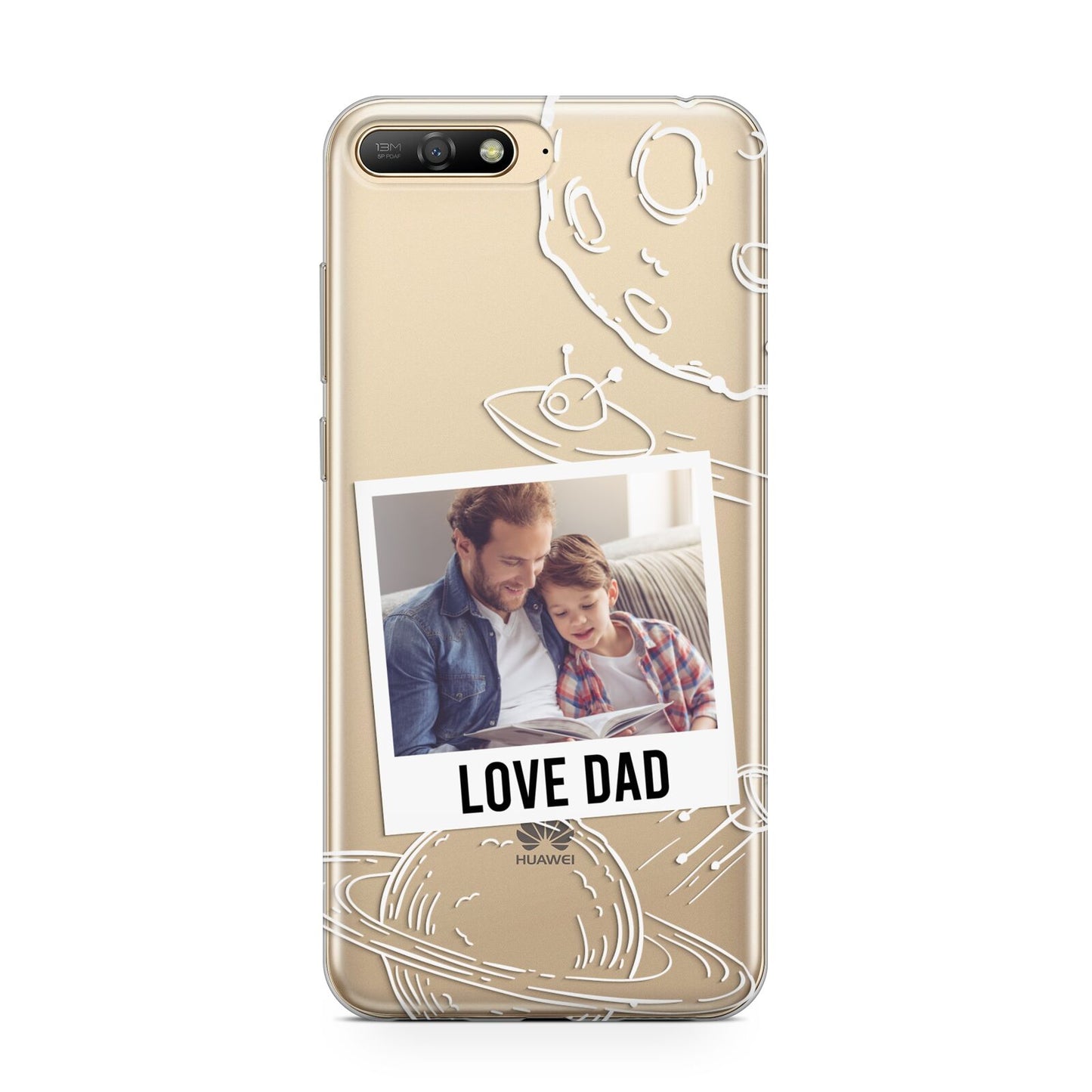 Personalised From Dad Photo Huawei Y6 2018