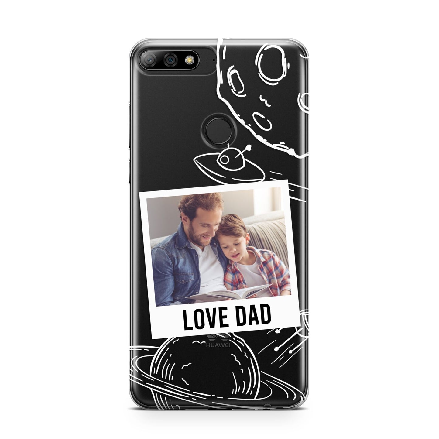 Personalised From Dad Photo Huawei Y7 2018