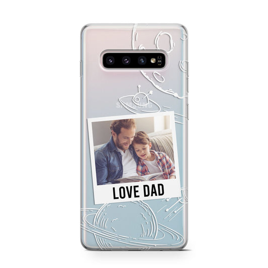 Personalised From Dad Photo Protective Samsung Galaxy Case