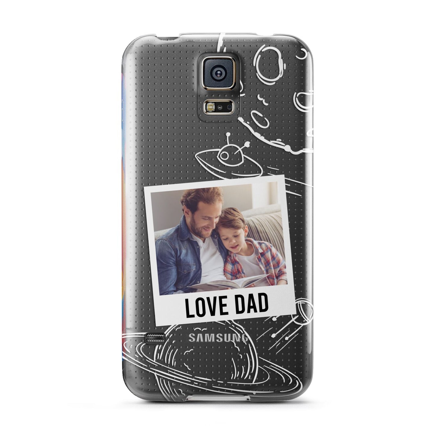 Personalised From Dad Photo Samsung Galaxy S5 Case