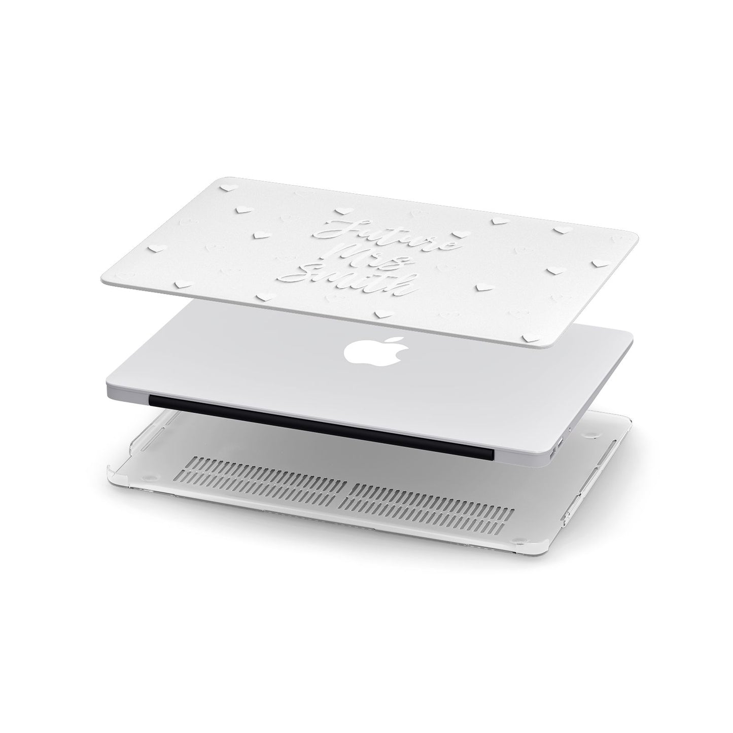 Personalised Future Mrs Apple MacBook Case in Detail