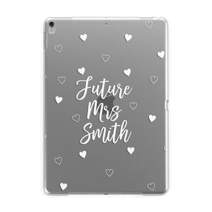 Personalised Future Mrs Apple iPad Silver Case