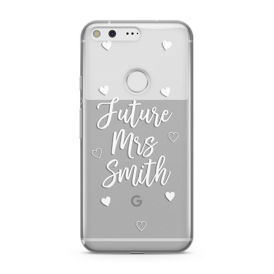 Personalised Future Mrs Google Pixel Case