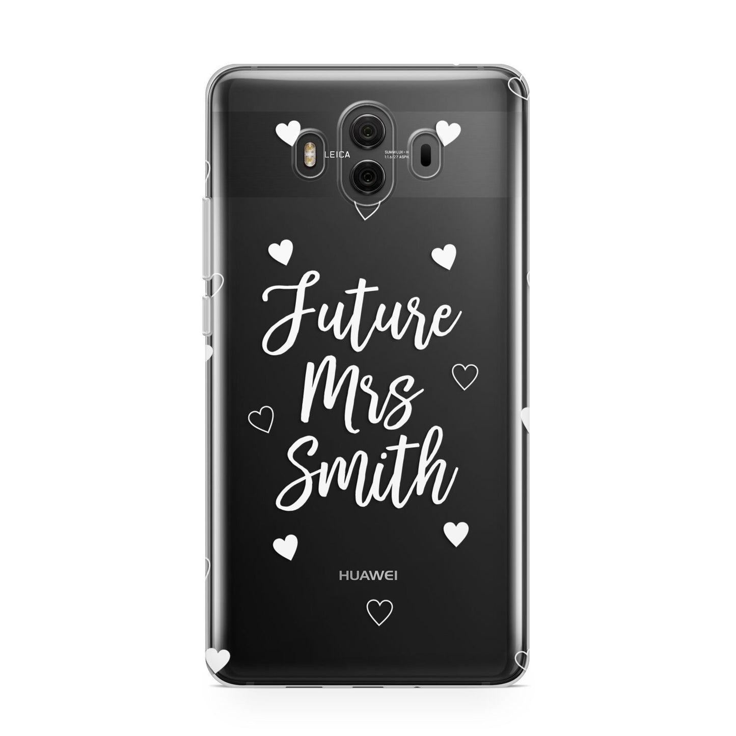 Personalised Future Mrs Huawei Mate 10 Protective Phone Case