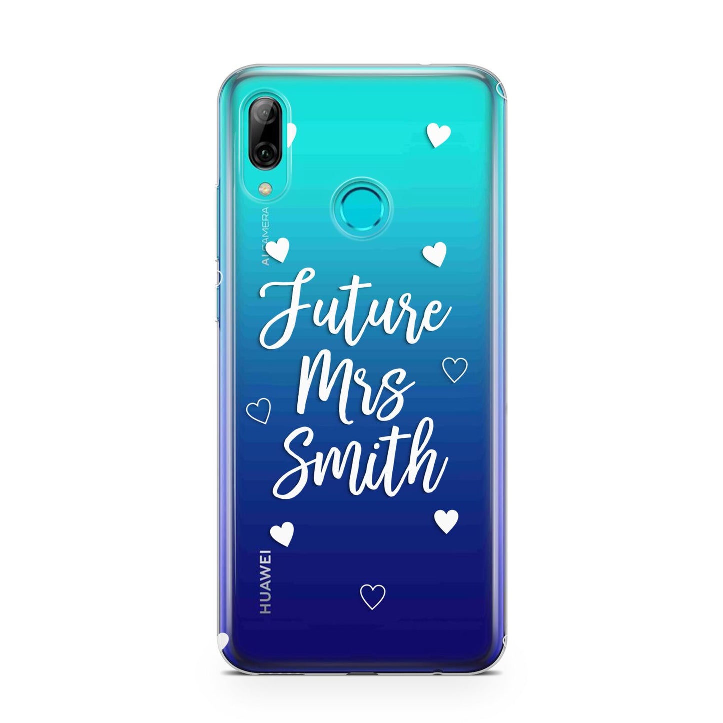 Personalised Future Mrs Huawei P Smart 2019 Case