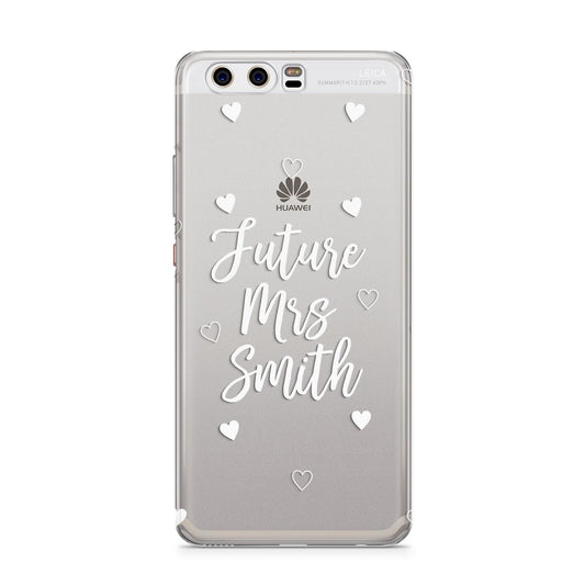 Personalised Future Mrs Huawei P10 Phone Case