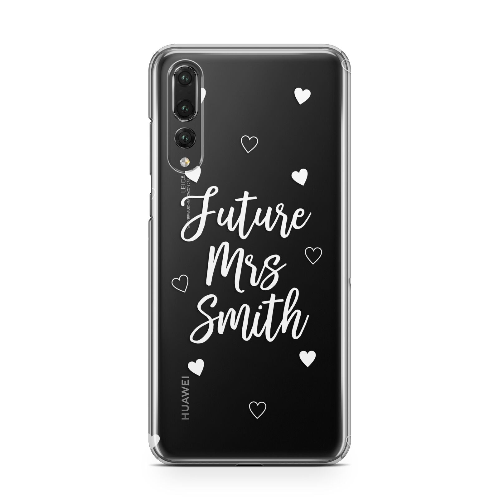 Personalised Future Mrs Huawei P20 Pro Phone Case