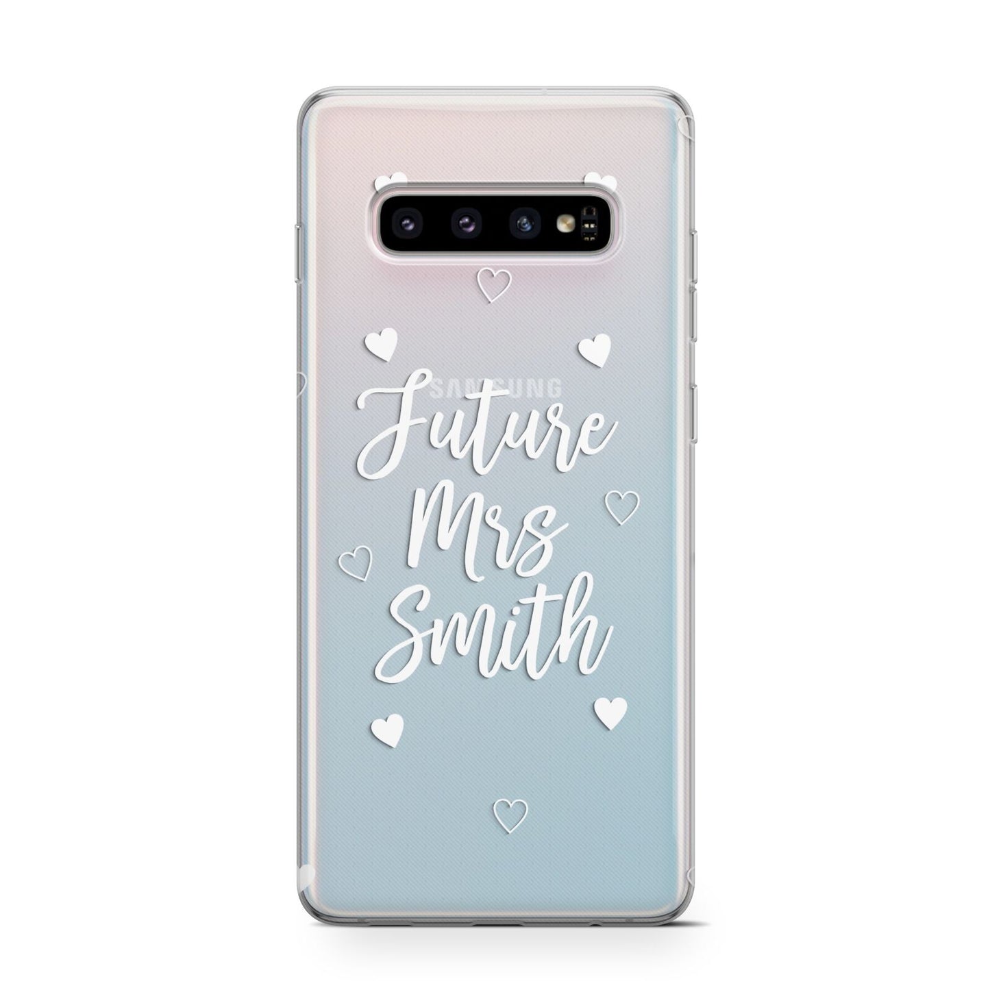 Personalised Future Mrs Protective Samsung Galaxy Case